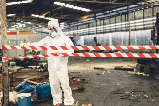 Professional Odor Removal technician working in Greenacres, CA